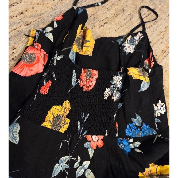 Lot of 2 Old Navy Cami Mini Dress Size L  Floral Smocked A-Line Sleeveless - Picture 14 of 16